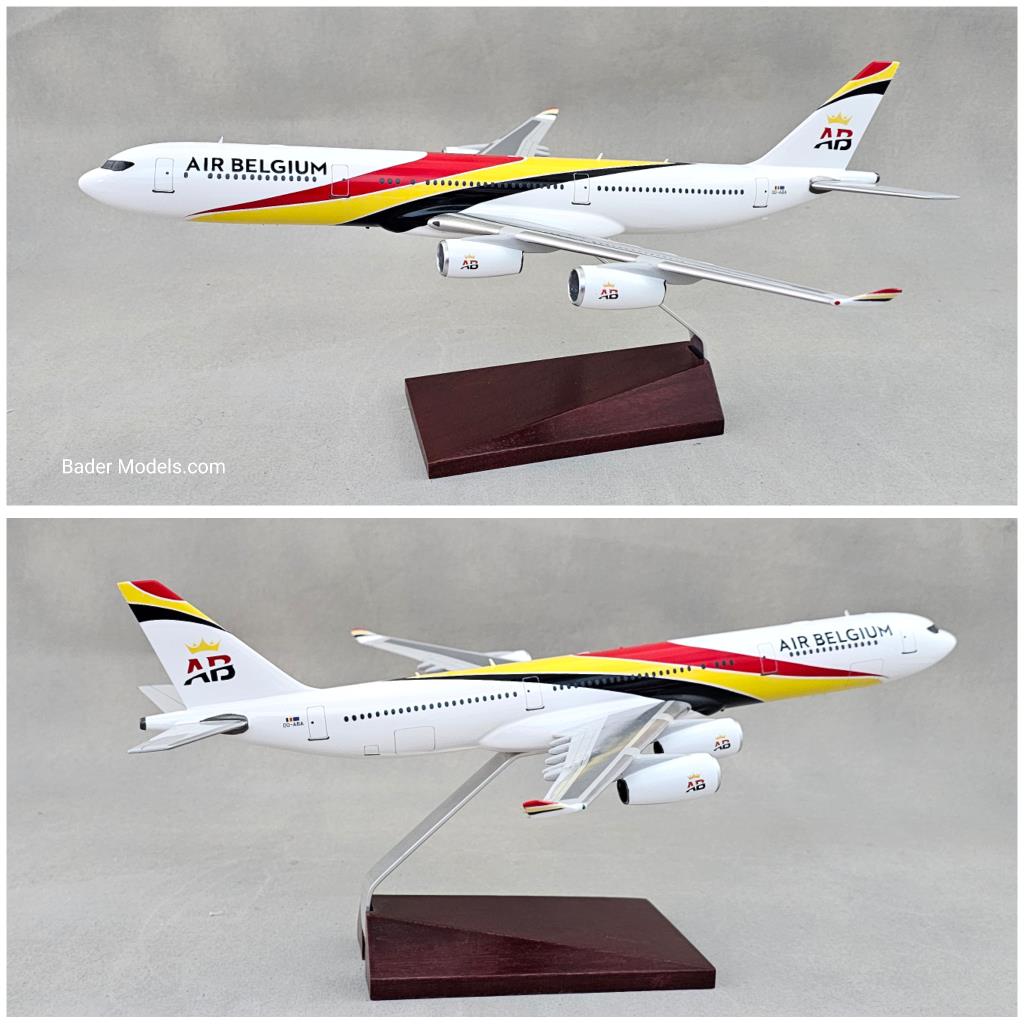 Air Belgium - A340-300 - (1:100)